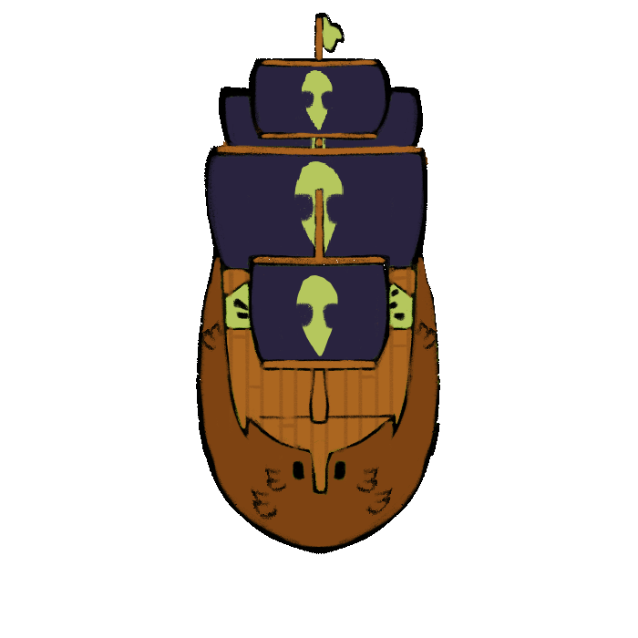 Play as a Kiwi Pirate Captain, **plunder enemy Chicken Ships for their kiwi fruit** before you perish of scurvy on the open seas!